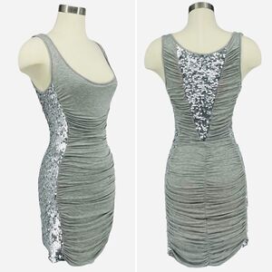 NWOT bebe Addiction Sequin Tank Dress